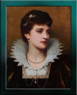 Amy Robsart by Thomas-Francis Dicksee Old Masters Fine Art Reproduction